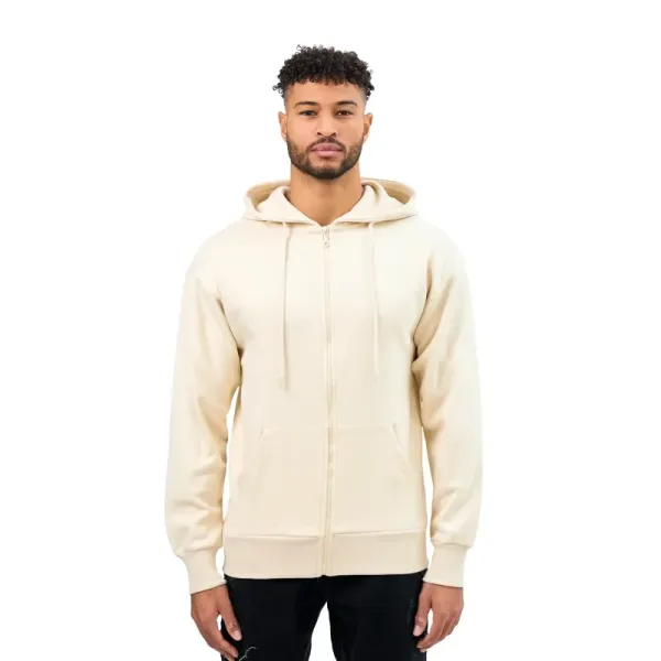 STYCLOV Zay Beige Zipped Hoodie